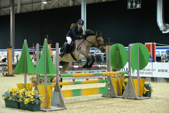 Emily Notman takes the 138cms Stepping Stones Championship Title